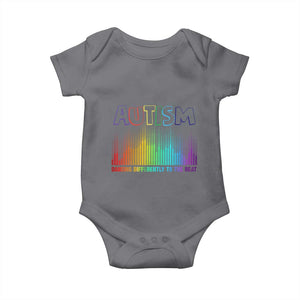 Autism Awareness Baby Onesie Autism Dancing Differently To The Beat TS11 Charcoal Print Your Wear