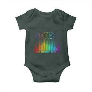 Autism Awareness Baby Onesie Autism Dancing Differently To The Beat TS11 Print Your Wear
