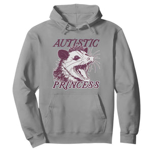 Funny Autistic Princess Hoodie Autism Awareness Opposum TS11 Sport Gray Print Your Wear