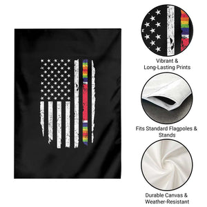 WW2 World War II Vintage American Flag Garden Flag TS11 Print Your Wear