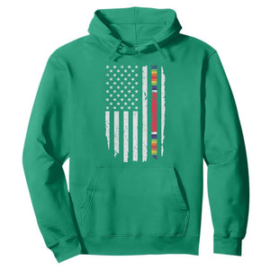 WW2 World War II Vintage American Flag Hoodie TS11 Irish Green Print Your Wear