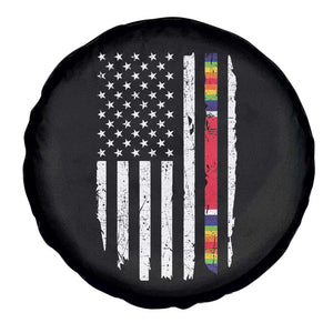 WW2 World War II Vintage American Flag Spare Tire Cover TS11 Print Your Wear