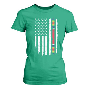 WW2 World War II Vintage American Flag T Shirt For Women TS11 Irish Green Print Your Wear