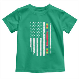 WW2 World War II Vintage American Flag Toddler T Shirt TS11 Irish Green Print Your Wear