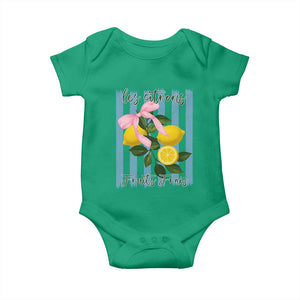 Funny Les Citrons Fruits Frais Baby Onesie Summer Lemon Tropical Coquette TS11 Irish Green Print Your Wear