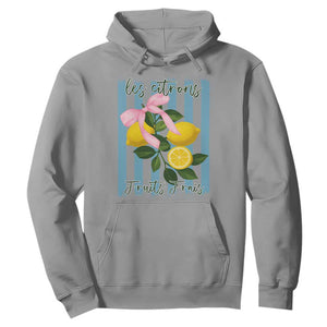 Funny Les Citrons Fruits Frais Hoodie Summer Lemon Tropical Coquette TS11 Sport Gray Print Your Wear