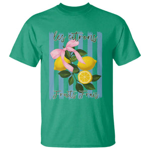 Funny Les Citrons Fruits Frais T Shirt Summer Lemon Tropical Coquette TS11 Irish Green Print Your Wear