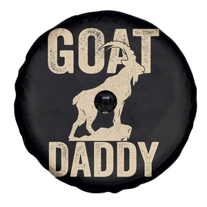Goat Daddy Spare Tire Cover Funny Goat Father Vintage TS11 Print Your Wear