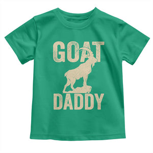 Goat Daddy Toddler T Shirt Funny Goat Father Vintage TS11 Irish Green Print Your Wear