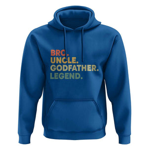 Funny Uncle Godfather Legend Hoodie Favourite Unc Family Relationship Father's Day TS11 Royal Blue Print Your Wear