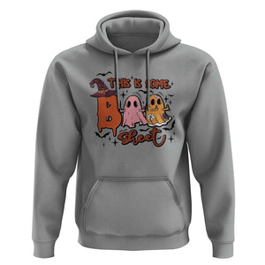 Funny This Is Some Boo Sheet Hoodie Halloween Ghost Witch Hat TS11 Sport Gray Print Your Wear