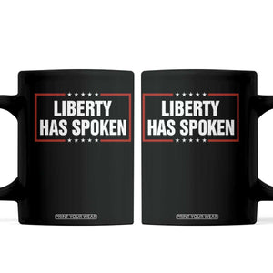 Liberty Has Spoken Funny Basketball Pointing Meme Coffee Mug TS11 Black Print Your Wear