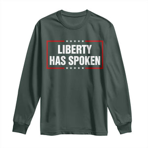 Liberty Has Spoken Funny Basketball Pointing Meme Long Sleeve Shirt