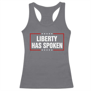 Liberty Has Spoken Funny Basketball Pointing Meme Racerback Tank Top