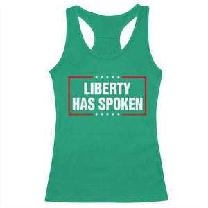 Liberty Has Spoken Funny Basketball Pointing Meme Racerback Tank Top