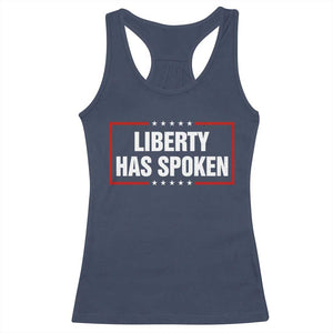 Liberty Has Spoken Funny Basketball Pointing Meme Racerback Tank Top
