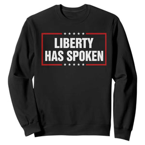 Liberty Has Spoken Funny Basketball Pointing Meme Sweatshirt