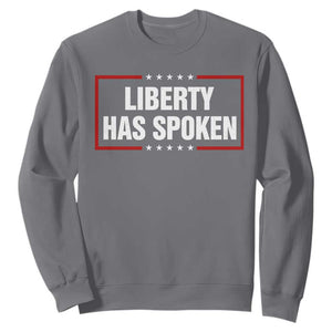 Liberty Has Spoken Funny Basketball Pointing Meme Sweatshirt