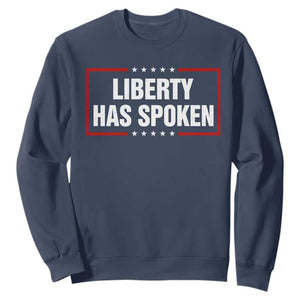 Liberty Has Spoken Funny Basketball Pointing Meme Sweatshirt