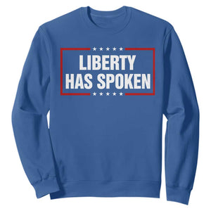 Liberty Has Spoken Funny Basketball Pointing Meme Sweatshirt