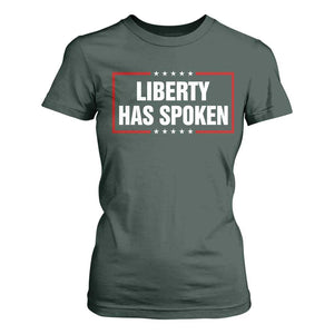 Liberty Has Spoken Funny Basketball Pointing Meme T Shirt For Women