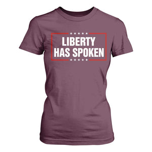 Liberty Has Spoken Funny Basketball Pointing Meme T Shirt For Women
