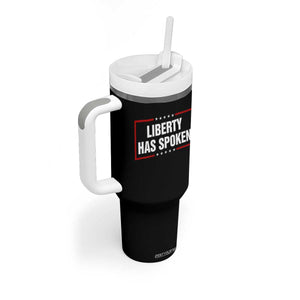 Liberty Has Spoken Funny Basketball Pointing Meme Tumbler With Handle TS11 Print Your Wear