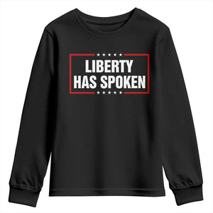 Liberty Has Spoken Funny Basketball Pointing Meme Youth Sweatshirt