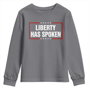 Liberty Has Spoken Funny Basketball Pointing Meme Youth Sweatshirt