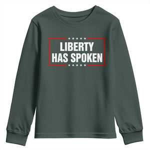 Liberty Has Spoken Funny Basketball Pointing Meme Youth Sweatshirt