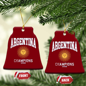 Argentina Champions 2026 Ceramic Ornament Argentinian Pride Vintage Sol De Mayo