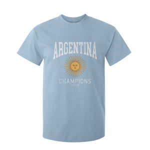 Argentina Champions 2026 T Shirt For Kid Argentinian Pride Vintage Sol De Mayo