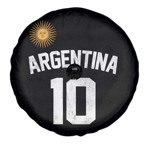 Argentina Football Number 10 Jersey Style Spare Tire Cover Soccer Fan TS11 Print Your Wear