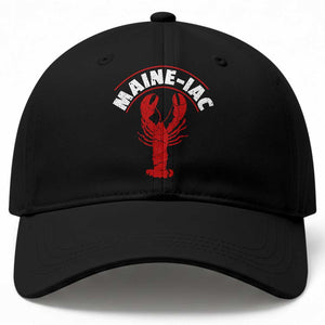 Maine Lobster Baseball Cap Funny Maine iac Lobstering Fisherman TS11 Print Your Wear