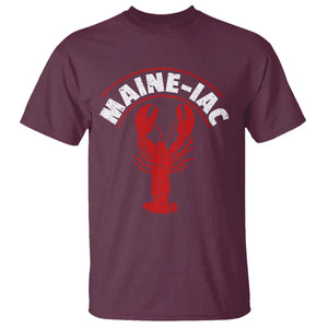 Maine Lobster T Shirt Funny Maine iac Lobstering Fisherman