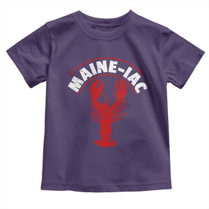 Maine Lobster Toddler T Shirt Funny Maine iac Lobstering Fisherman