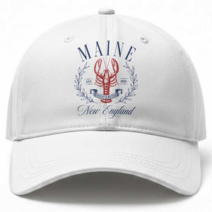 Maine Lobster New England Souvenir Pride Vintage Baseball Cap