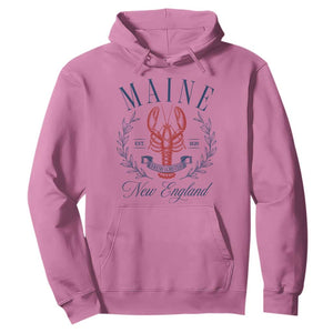 Maine Lobster New England Souvenir Pride Vintage Hoodie