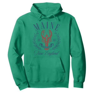 Maine Lobster New England Souvenir Pride Vintage Hoodie