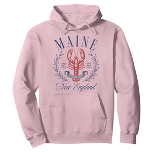 Maine Lobster New England Souvenir Pride Vintage Hoodie