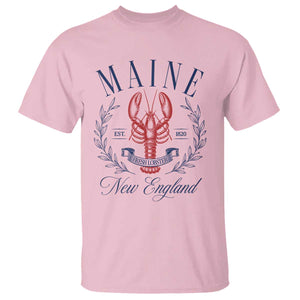 Maine Lobster New England Souvenir Pride Vintage T Shirt