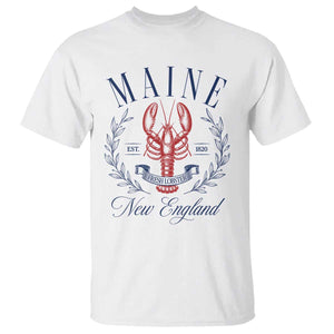 Maine Lobster New England Souvenir Pride Vintage T Shirt