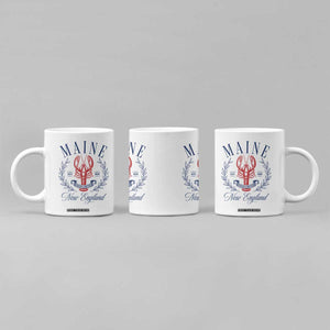 Maine Lobster New England Souvenir Pride Vintage Coffee Mug