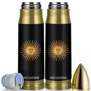 Argentina Sol De Mayo Vintage Argentinian Sun Throwback Design Bullet Tumbler TS11 Black Print Your Wear