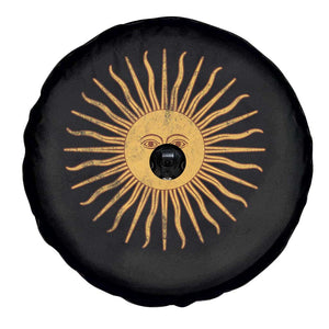 Argentina Sol De Mayo Vintage Argentinian Sun Throwback Design Spare Tire Cover TS11 Print Your Wear