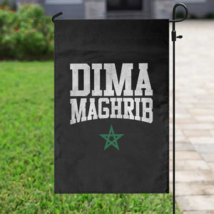 Moroccan Dima Maghrib Flag of Morocco Vintage Green Star Patriotic Garden Flag TS11 Print Your Wear