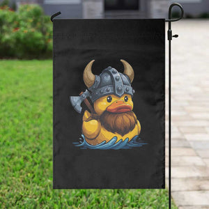 Rubber Duck Viking Warrior Norse Mythology Garden Flag TS11 Print Your Wear