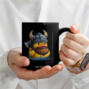 Rubber Duck Viking Warrior Norse Mythology Coffee Mug TS11 Print Your Wear