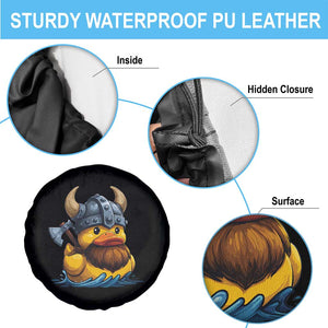 Rubber Duck Viking Warrior Norse Mythology Spare Tire Cover TS11 Print Your Wear