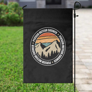Perseid Meteor Shower Garden Flag Shooting Stars Astronomy Vintage Retro Mountain TS11 Print Your Wear